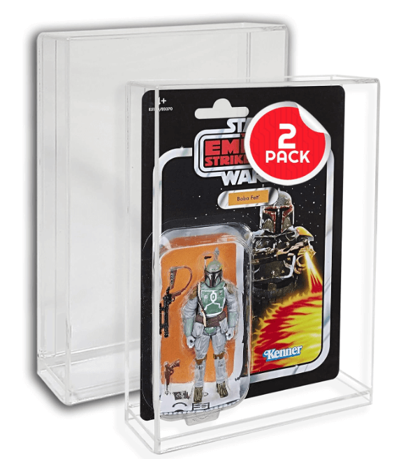 Star Wars action figure packaging with '2 Pack' label on a white background